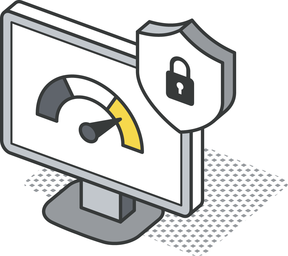 Cybersecurity and Vulnerability Management Icon